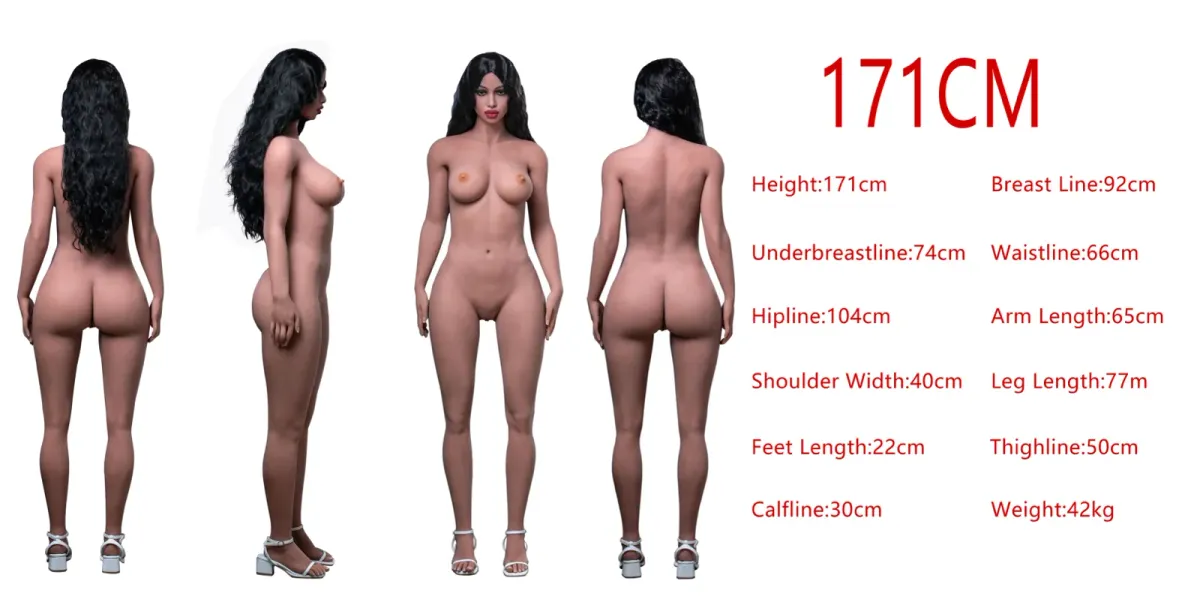 Measurement diagram of the TPE 171cm body