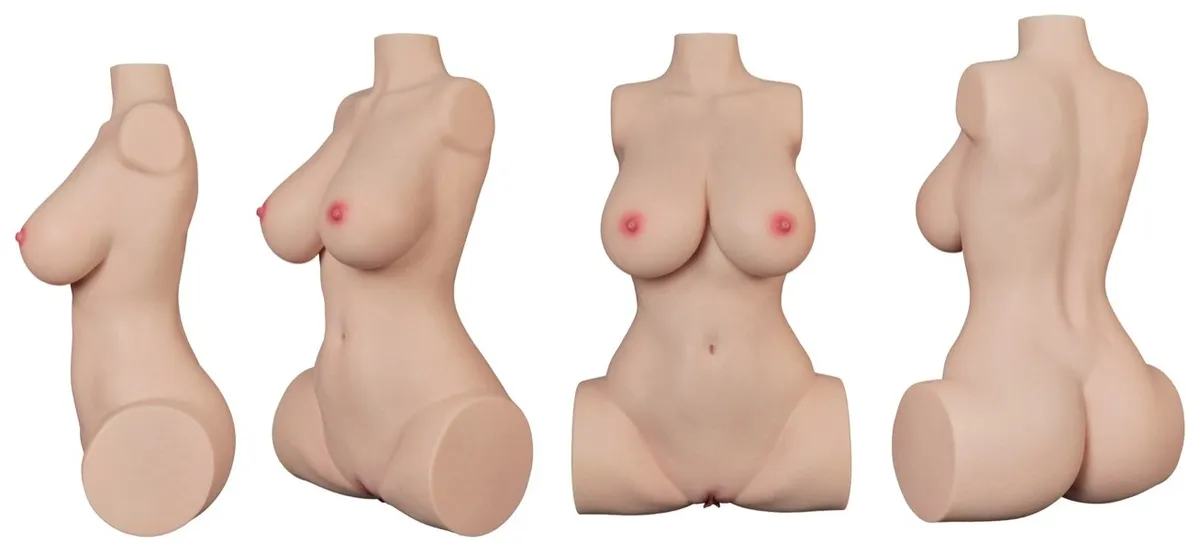 Measurement diagram of the SG-T-015 Zoey Torso body